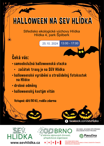 Halloweenská akce na Hlídce 2024